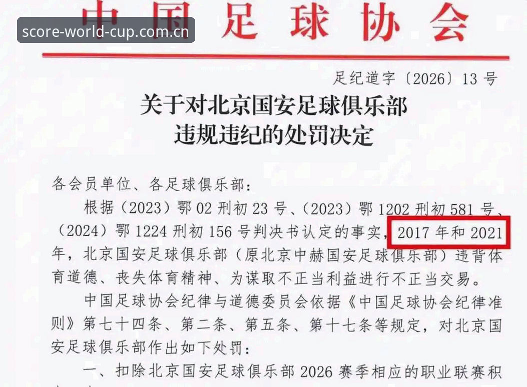 世界杯赛事动态 足协第三批禁足名单深度解析:65人处罚背后中国足球的乱象与重生